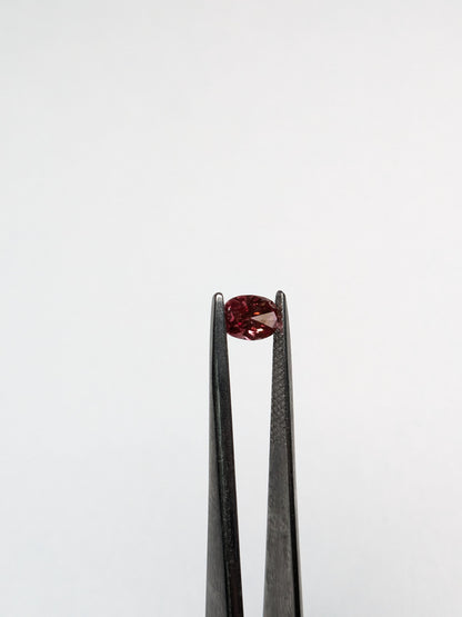 CLOSEOUT - Oval Pink Diamond Full Cut - 0.67cts - 08367