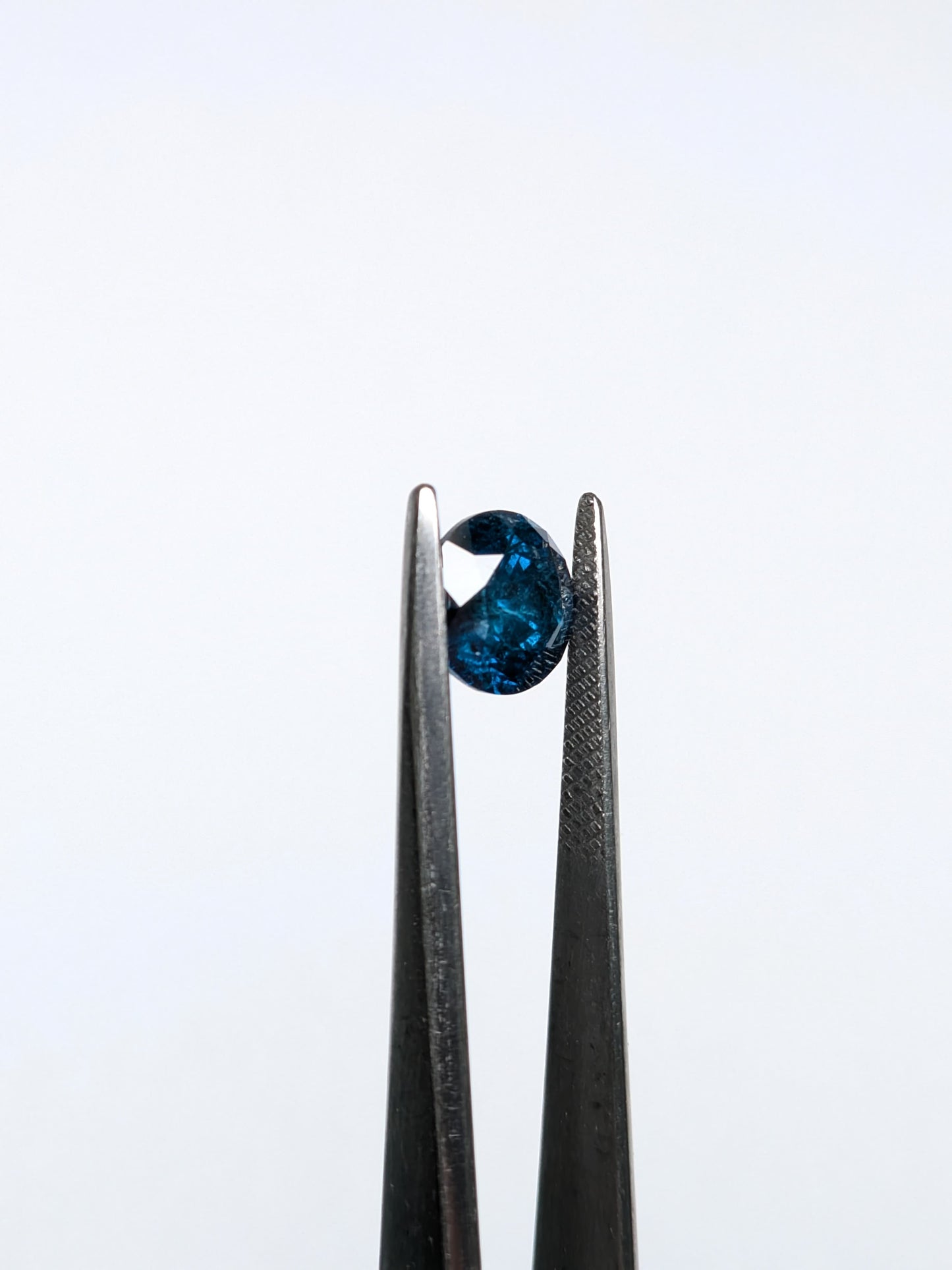 CLOSEOUT - Round Blue Diamond Full Cut - 2.06cts - 02411