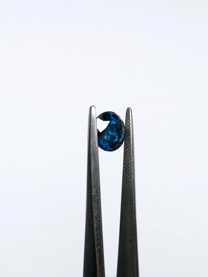 CLOSEOUT - Round Blue Diamond Full Cut - 2.06cts - 02411