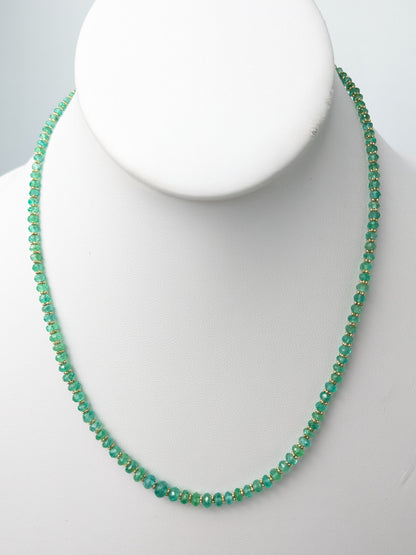 Deal of The Day - Assorted Beaded Strands - Sapphire, Emerald, Tanzanite, or Brown Diamond in 14K