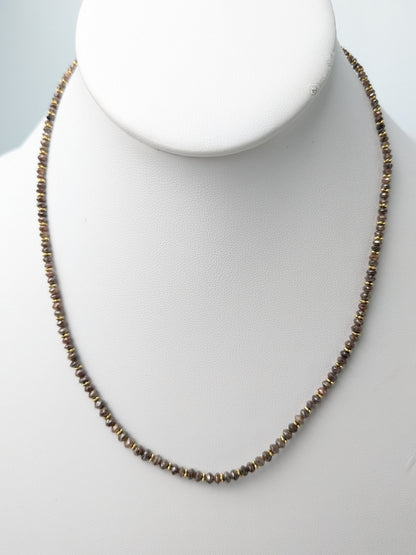 Deal of The Day - Assorted Beaded Strands - Sapphire, Emerald, Tanzanite, or Brown Diamond in 14K