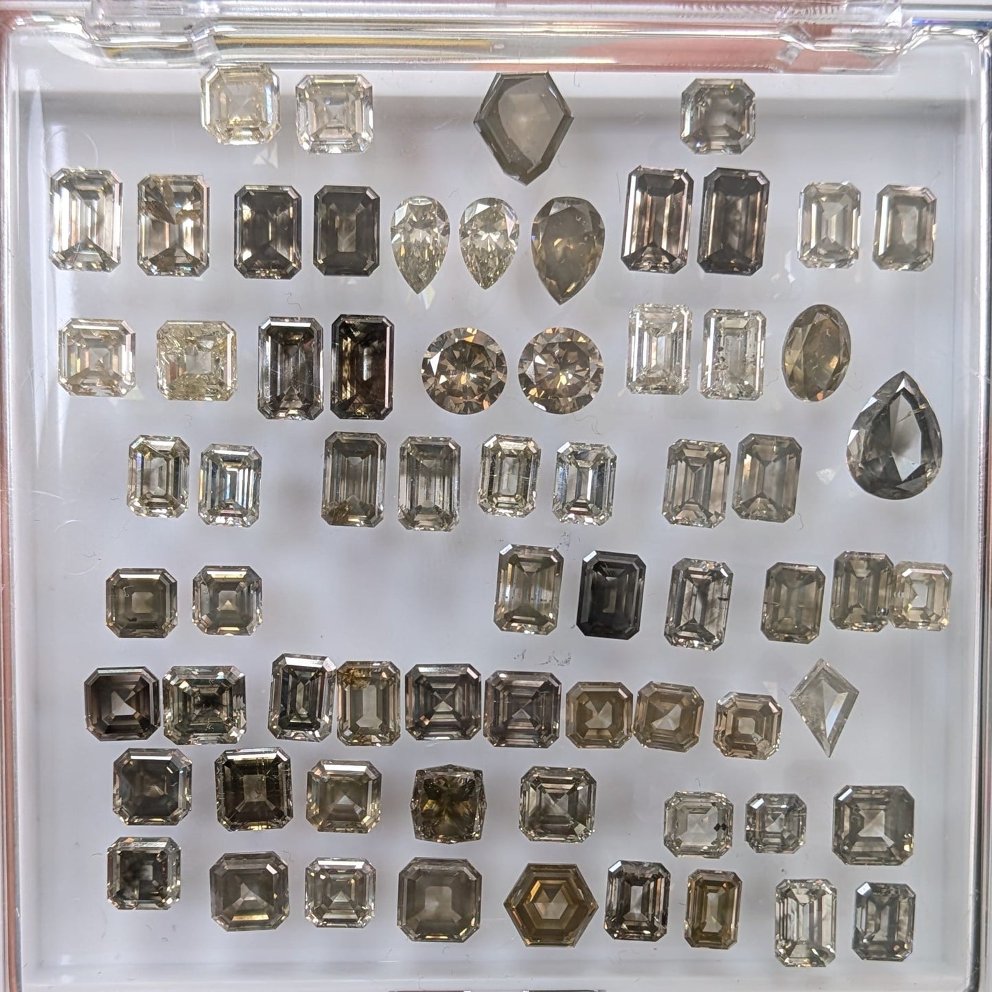 Multi-Shade Diamond Singles Parcel B
