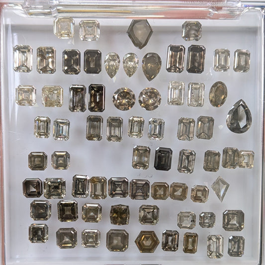Multi-Shade Diamond Singles Parcel B