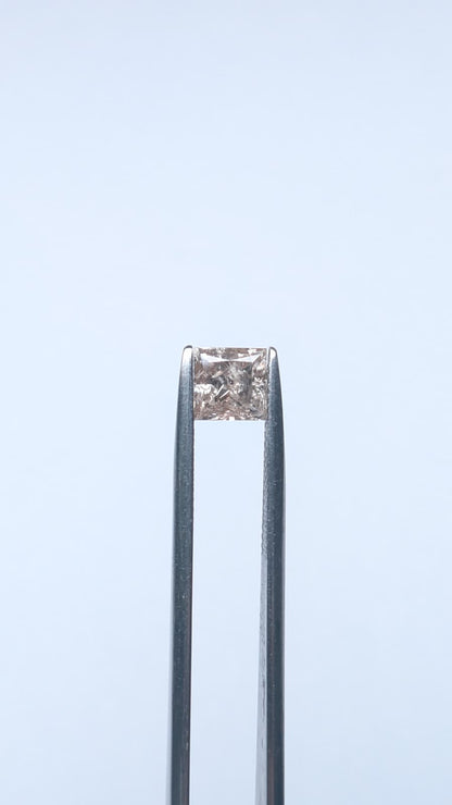 CLOSEOUT - Princess Cut Brown Diamond - 1.05cts - 08456