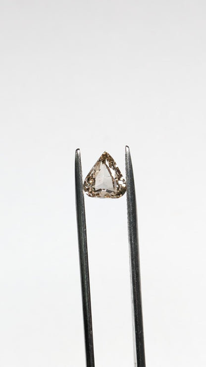 CLOSEOUT - Triangle Brown Diamond Full Cut- 1.26cts - 08474