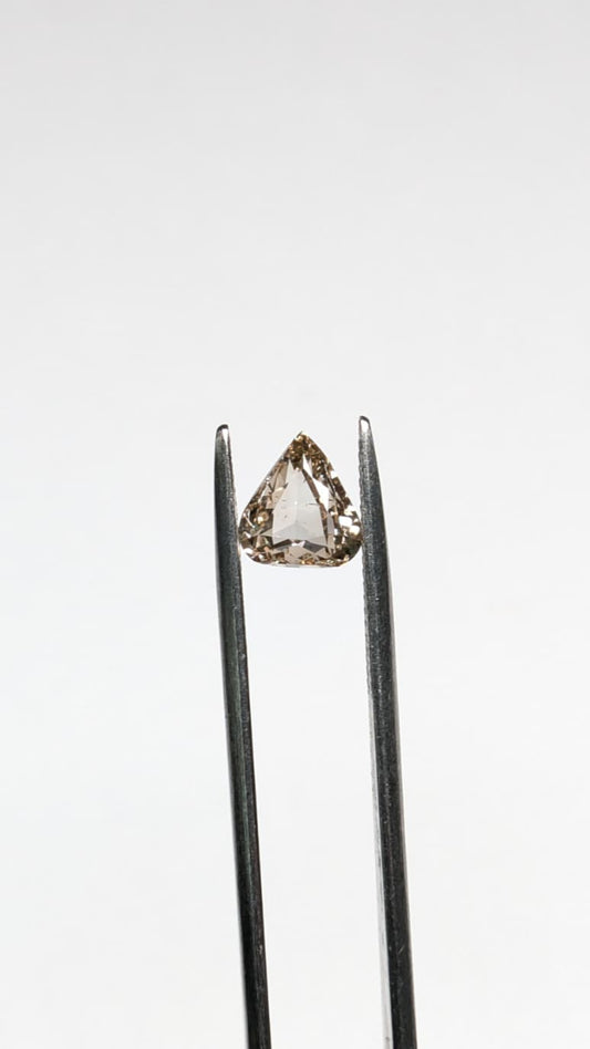 CLOSEOUT - Triangle Brown Diamond Full Cut- 1.26cts - 08474