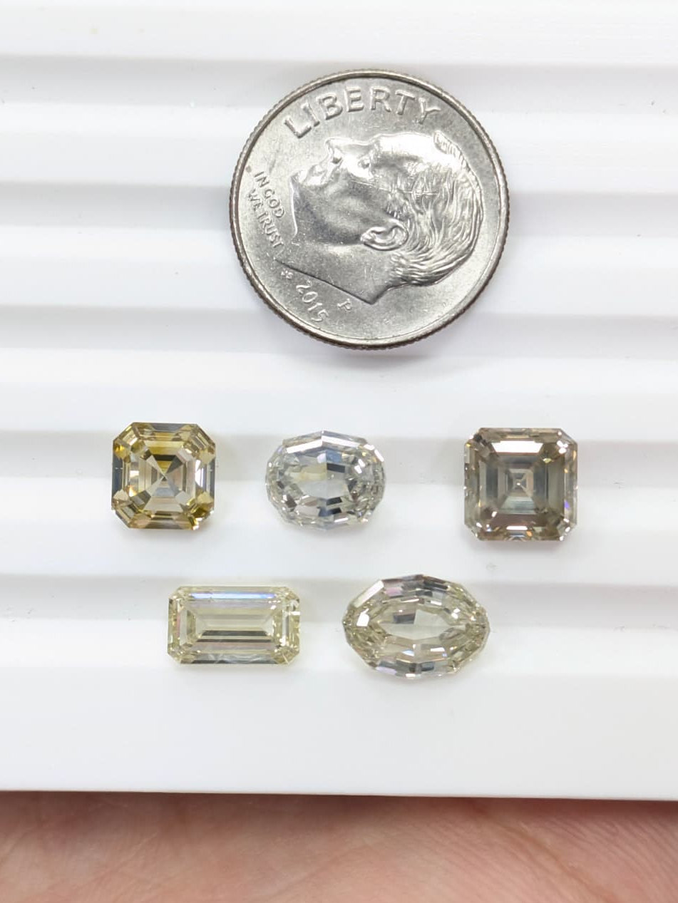 Desert Diamond Parcel #1 - Oval, Emerald Cut, Asscher Cut  - 30% Off
