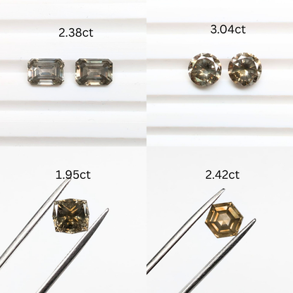 Multi-Shade Diamond Singles Parcel B