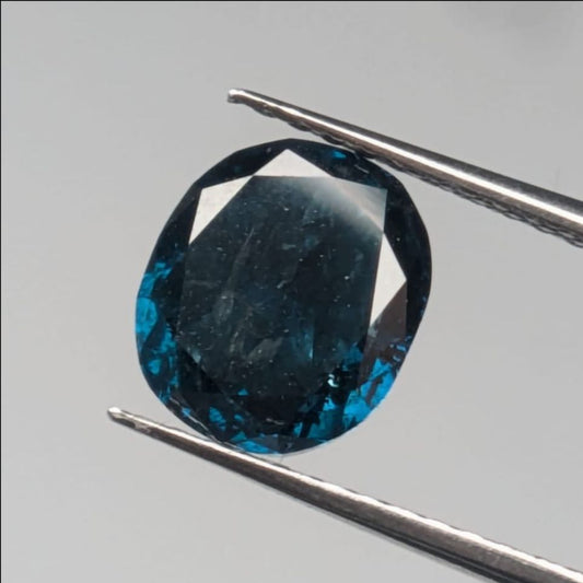 CLOSEOUT - Cushion Cut Blue Diamond Full Cut - 1.73cts - 08400