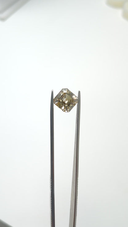 Radiant Cut Brown Diamond Full Cut C1 SI1 - 5.01cts - 02653
