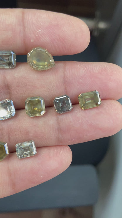 Multi-Shade Diamond Singles Parcel A