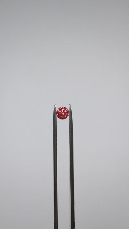CLOSEOUT - Round Pink Diamond Full Cut - 0.52cts - 08373