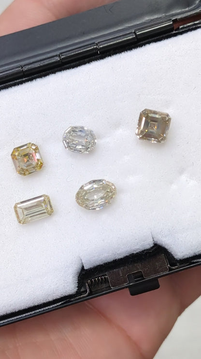 Desert Diamond Parcel #1 - Oval, Emerald Cut, Asscher Cut  - 30% Off