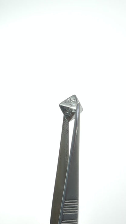 Natural Grey Diamond Octahedron - 6.16cts - 09063
