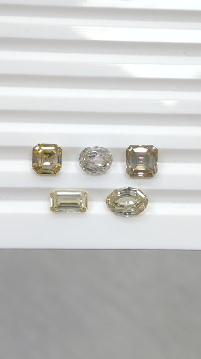 Desert Diamond Parcel #1 - Oval, Emerald Cut, Asscher Cut  - 30% Off