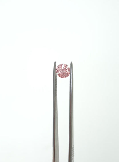 Round Pink Diamond Brilliant Cut - 1.11cts - 07270