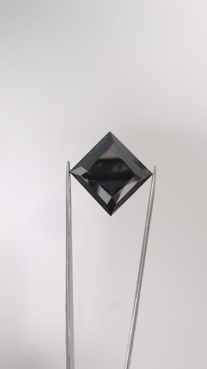 Princess Cut Black Diamond Full Cut - 42.25cts - 06532